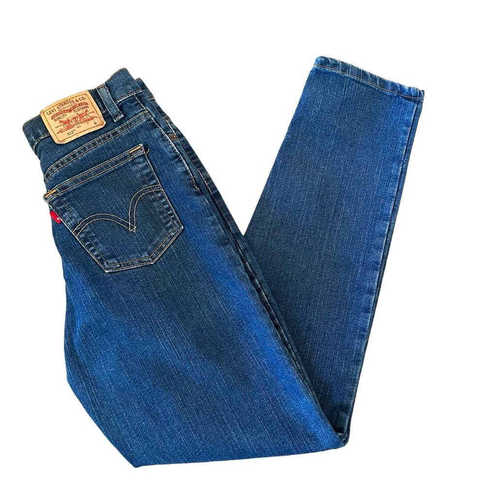 LEVIS 512 Classic Slim Tapered Vintage Relaxed Jeans Women’s Size 6 - Picture 5 of 11